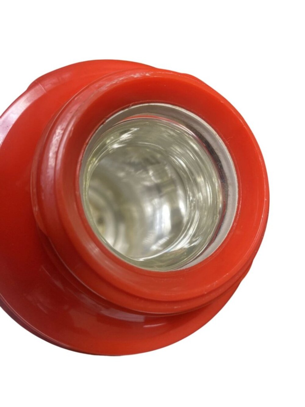 Vintage Aladdin Thermos Red Plaid 1 Quart Pump-A-Drink Dispenser P150 USA 13.5" - Picture 4 of 10